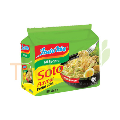 INDOMIE PERISA MI SOTO SOUP 8(78GX5'S)