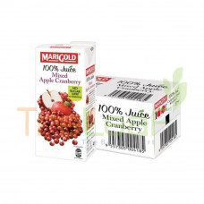 MARIGOLD 100%  FRUIT JUICE APPLE CRANBERRY 1L