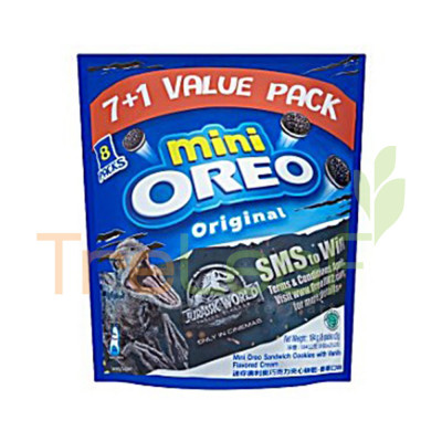 KRAFT OREO MINI M/PACK VANILLA 16(23GX8)