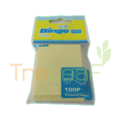 STATIONERY BINGO STICK ON NOTE P801(C)