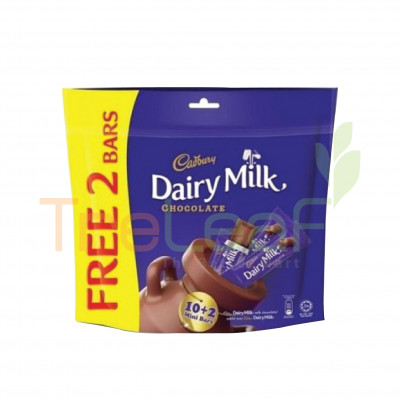 CADBURY DAIRY MILK DOYBAG 10+2'S (1X16X180G) 4058136