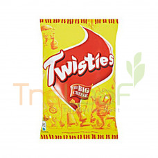 TWISTIES CHEDDAR CHEESE (160GX18)