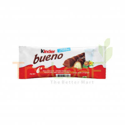KINDER BUENO WITH MILK & HAZELNUTS 4(43GX30)