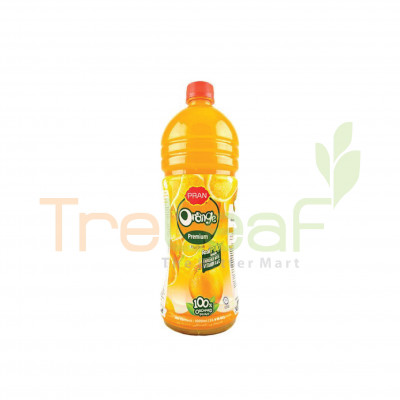 PRAN ORANGE PET 1L