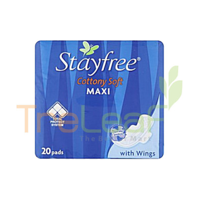 STAYFREE COTTONY SOFI MAXI SDICUCI WING