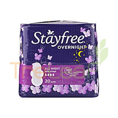 STAYFREE COTTONY SOFT OVERNIGHT