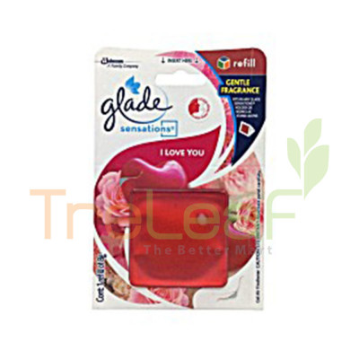 GLADE GLASS SCENT SENSATIONS REFILL I LOVE U (8GX12)