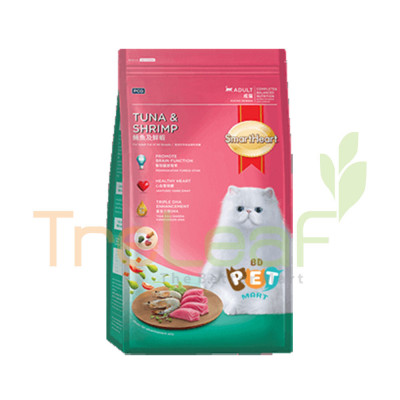 SMARTHEART CAT FOOD (480GM)TUNA&SHRIMP