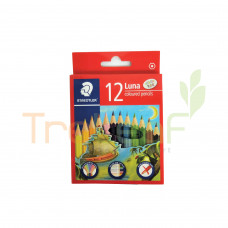 STATIONERY LUNA PERMANENT COLOUR PENCIL 12S (13601C12TH)