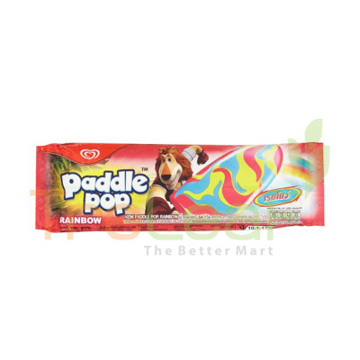 WALL'S PADDLE POP IC STK RAINBOW 67706449