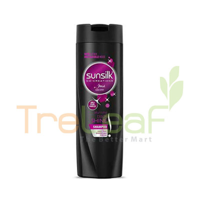 SUNSILK SHP BLACK SHINE (160ML)