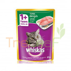 WHISKAS POUCH TUNA (85GM)