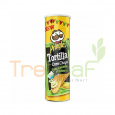 PRINGLES TORTILLA SOUR CREAM&ONION (110GX12) NEW