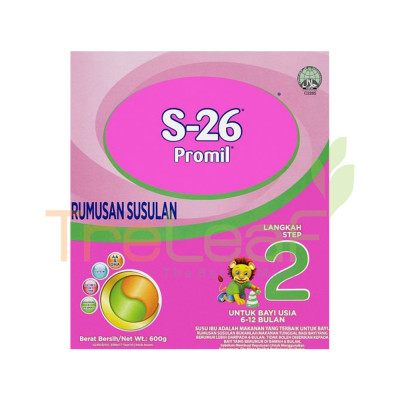 WYETH S26 PROMIL VANILLA STEP 2 NEW 600GM