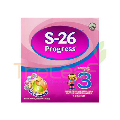 WYETH S26 PROGRESS STEP-3 VANILLA NEW 600GM