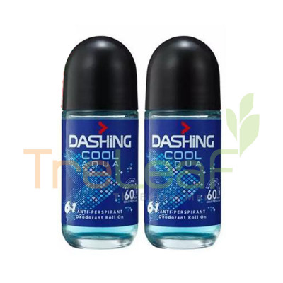 DASHING FOR MEN DEODORANT ROLL ON COOL T/PACK (50ML)
