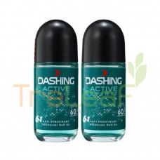 DASHING FOR MEN DEODORANT ROLL ON ACTIVE T/PACK (50ML)