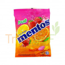 MENTOS CHEWY DRAGEES POUCH BAG FRUIT FLV (97.2GX40)