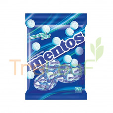 MENTOS CHEWY DRAGEES POUCH BAG MENTHOL FLV (97.2GX40)