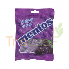 MENTOS CHEWY DRAGEES POUCH BAG GRAPE (97.2GX40)