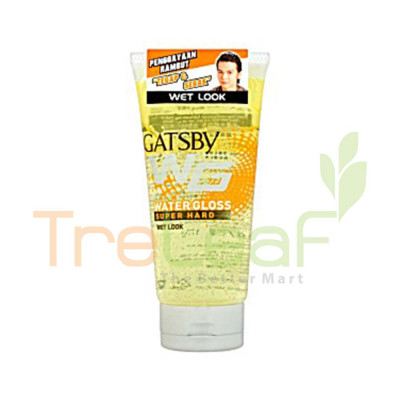 GATSBY WATER GLOSS TUBE WET LOOK SUPER HARD (170G)