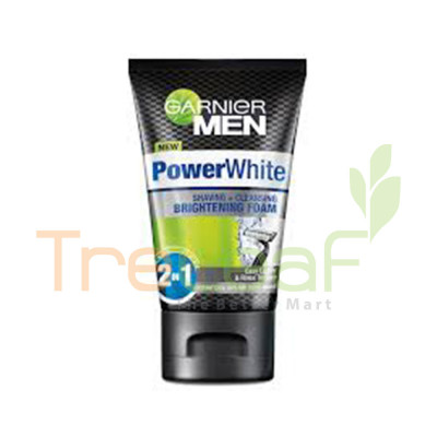 GARNIER POWER WHITE SHAVING+FOAM 100ML