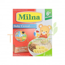 MILNA CEREAL BRW RICE (6+) 120GM