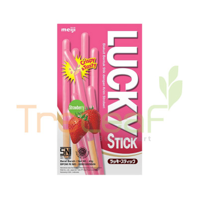 MEIJI LUCKY STICK STRAWBERRY 8(45GX10)