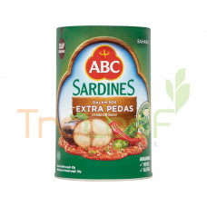 ABC SARDINES IN EXTRA SPICY SAUCE (425GX24)