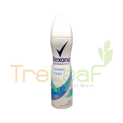REXONA WOMEN SPRAY AP AER SHOWER CLEAN (150ML) - 21156855