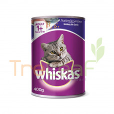 WHISKAS WHOLE MACKEREL (400GM)