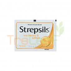 STREPSILS WITH HONEY & LEMON 24(6'SX24)