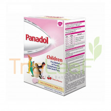 PANADOL FOR CHILDREN CHERRY FLAV 12'S