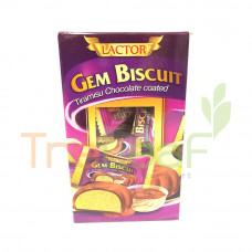 LACTOR GEM BISCUIT TIRAMISU CHOCO COATED (48X50G)