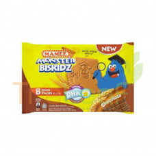 MAMEE MONSTER BISKIDZ PEK MEDIUM COKLAT 21GM