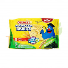 MAMEE MONSTER BISKIDZ PEK MEDIUM SEAWEED 21GM