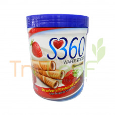 S360 WAFER STICKS STRAWBERRY (400GX12)