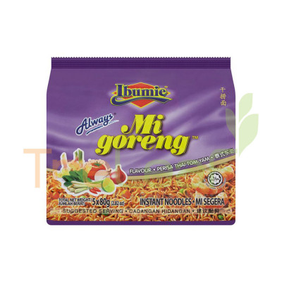 IBUMIE ALWAYS MI GORENG ALA THAI 12(80GX5'S)