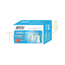 STATIONERY ASTAR PAPER CLIP 100S-S (PC025)