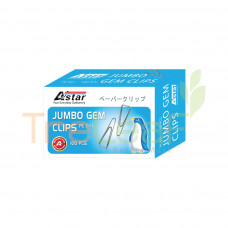 STATIONERY ASTAR PAPER CLIP 100S-L (PC031)