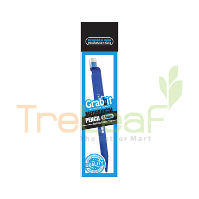 STATIONERY GRABBIT MECHANICAL PENCIL 15P 0.5MM (BLUE BARREL) *GRAB-MP-15P-BL