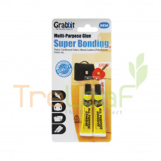 STATIONERY GRABBIT XTRASEAL MULTIPURPOSE GLUE 2PCS *GRAB-GL-7ML