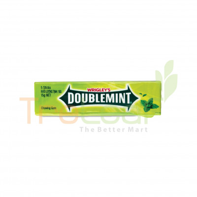 WRIGLEY'S DOUBLEMINT CHEWING GUM 5S (15GX20)
