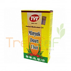 TYT HERBAL MEDICATED OIL MINYAK DAUN UBAT 0067-307 (50ML)