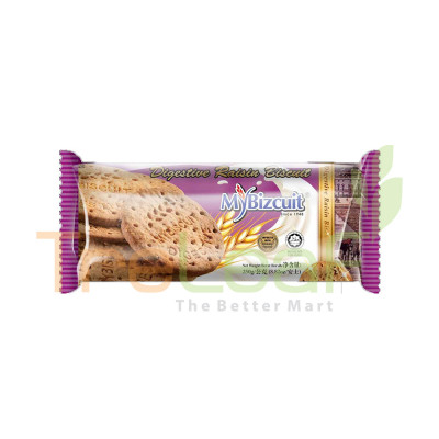 MYBIZCUIT DIGESTIVES RAISIN BISCUIT (250GX24)