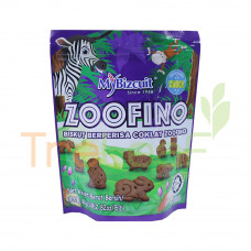 MYBIZCUIT ZOOFINO CHOCO (80GX24)