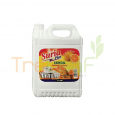 SURIA PLUS DISH WASH LIQUID LEMON (5LX4)