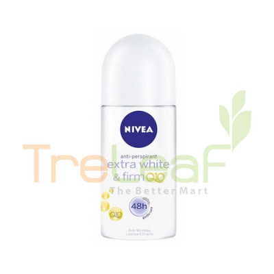 NIVEA DEO. ROLL ON (F) Q10 XTRA WHITENING&FIRM TP (50ML)-83759