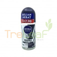 NIVEA DEO. ROLL ON (M) BLACK & WHITE RM8.50 (50ML) - 82245