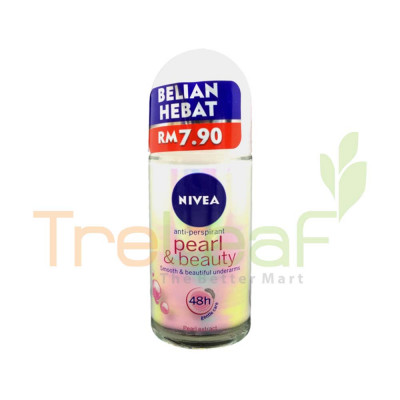 NIVEA DEODORANT ROLL ON PEARL BEAUTY RM8.50 (50ML) *83735